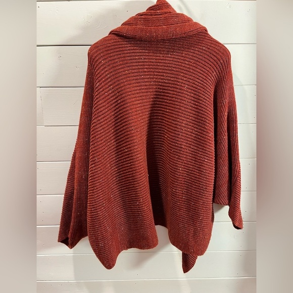 Atelier LUCIE BOURNIVAL orange 🧶 knit vest one size - Picture 5 of 9